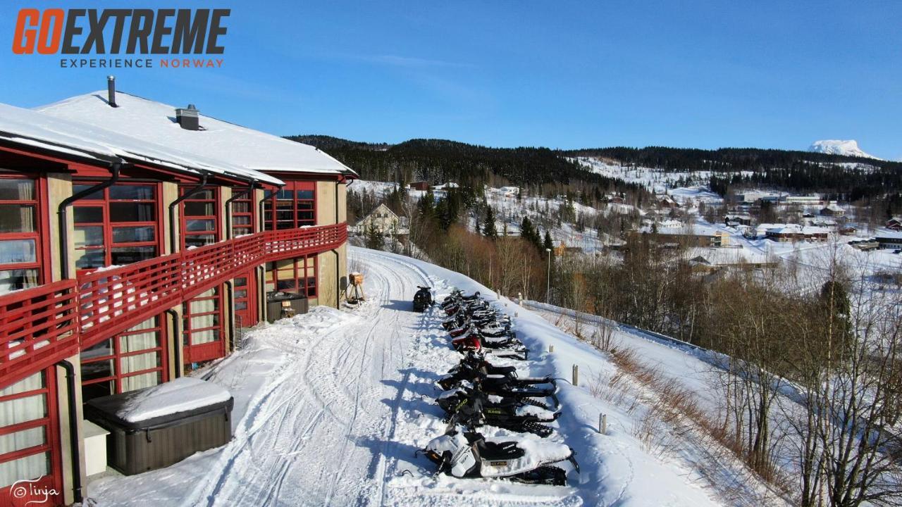 Hattfjelldal Hotell Exterior foto